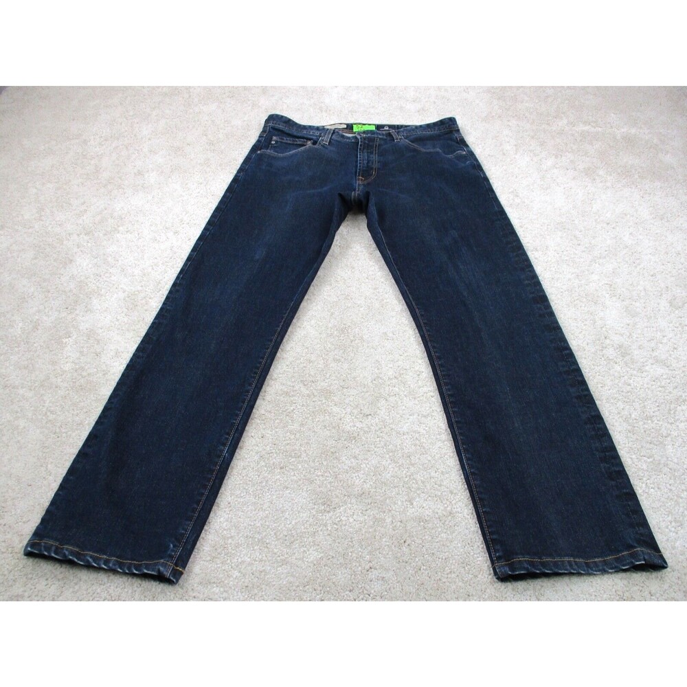 AG Adriano Goldschmied Jeans Mens 35x29 Blue The New Hero Relaxed Fit Denim USA